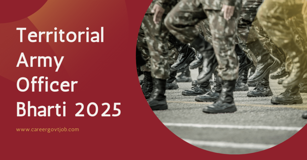 Territorial Army Officer Bharti 2025