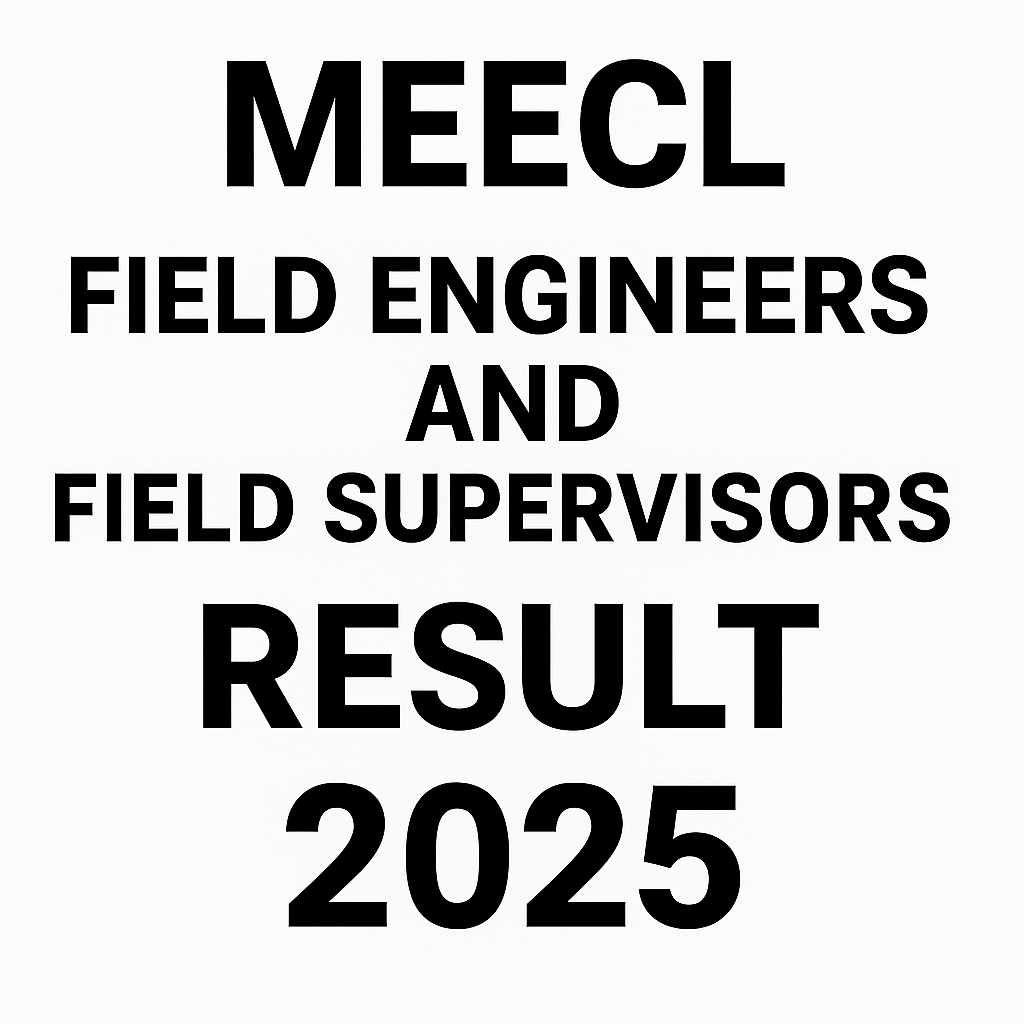 MEECL Field Engineers and Field Supervisors Result 2025 Out